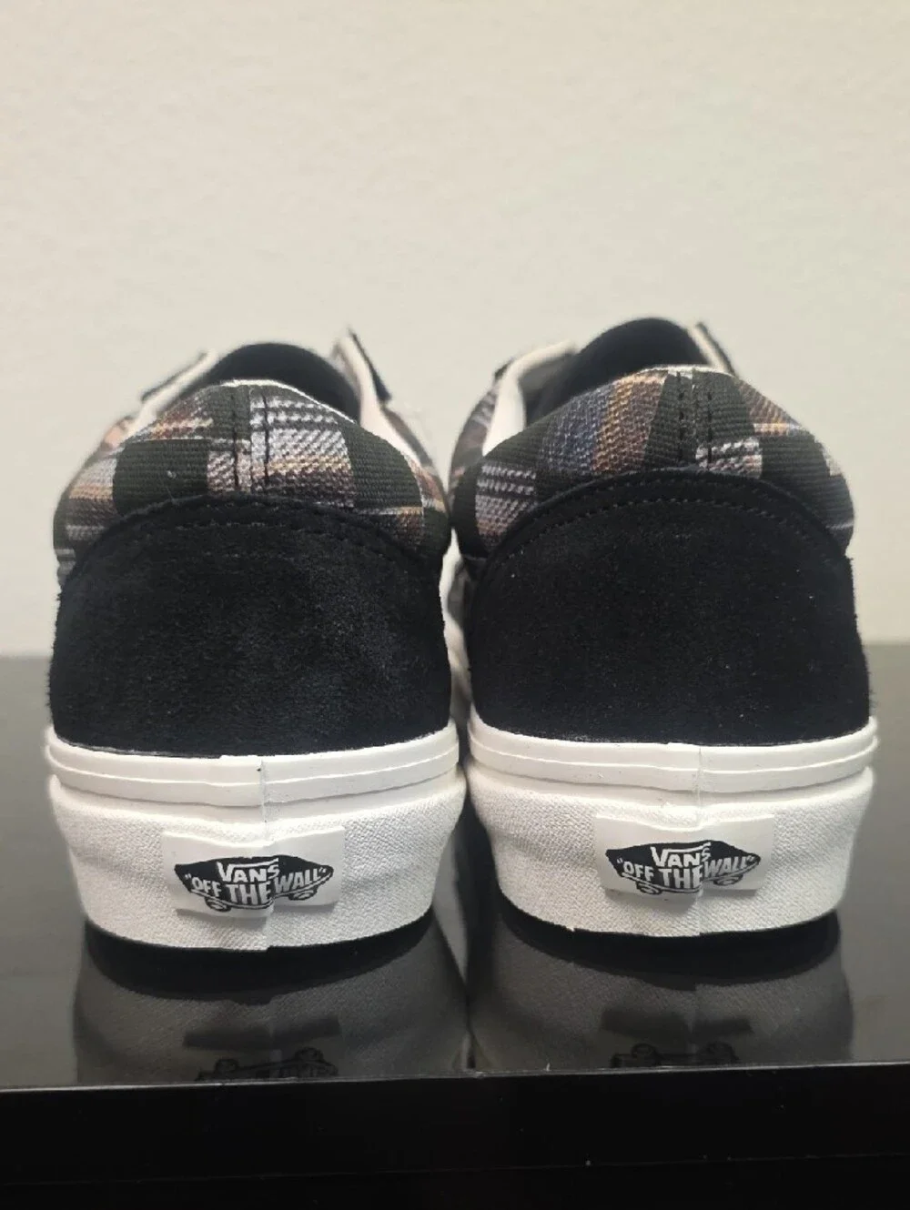 Vans Vault Old Skool 36 DX Bricolage Check Mens 8 Womens 9.5 New
